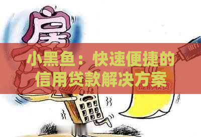 小黑鱼：快速便捷的信用贷款解决方案