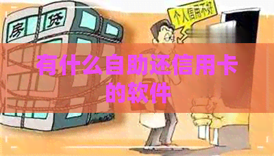 有什么自助还信用卡的软件