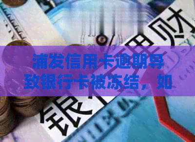 浦发信用卡逾期导致银行卡被冻结，如何解冻及后续处理方法全面解析