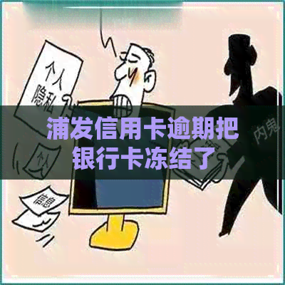 浦发信用卡逾期把银行卡冻结了