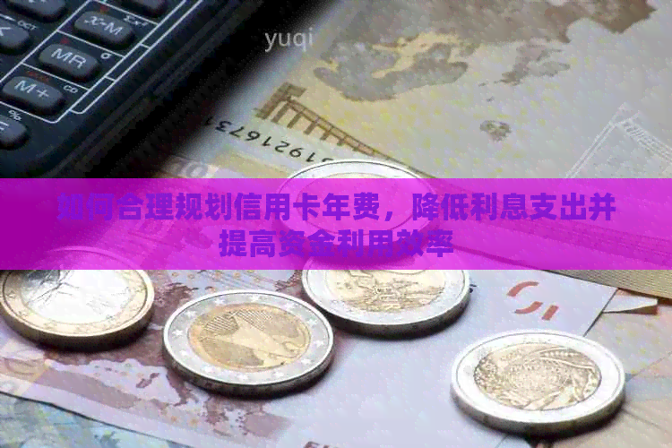 如何合理规划信用卡年费，降低利息支出并提高资金利用效率