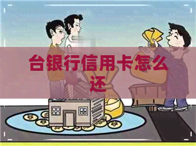 台银行信用卡怎么还