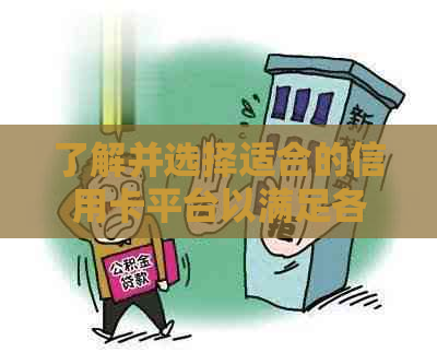 了解并选择适合的信用卡平台以满足各种金融需求