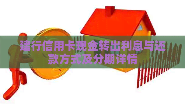 建行信用卡现金转出利息与还款方式及分期详情