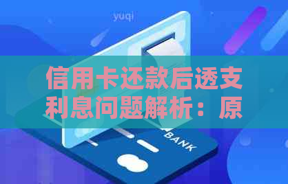 信用卡还款后透支利息问题解析：原因、计算方法及如何避免