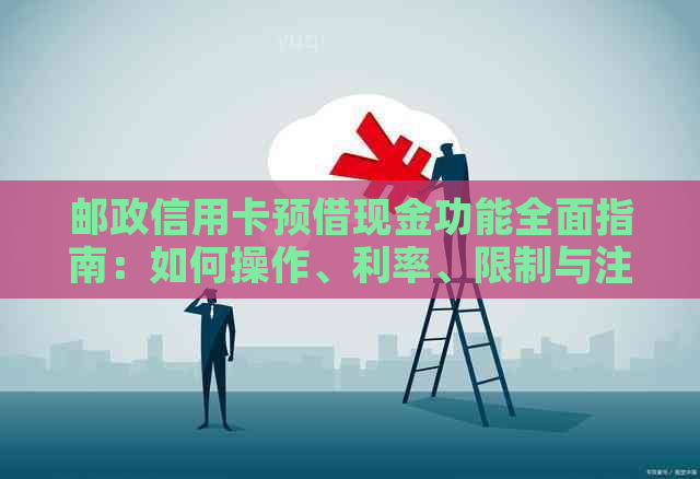 邮政信用卡预借现金功能全面指南：如何操作、利率、限制与注意事项