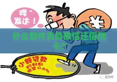 什么软件支持微信还信用卡？