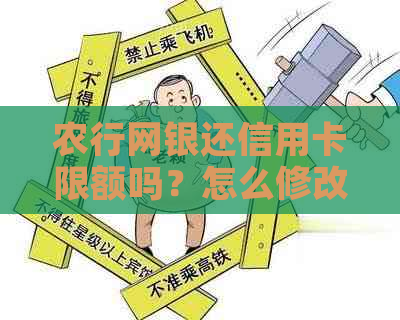 农行网银还信用卡限额吗？怎么修改？是否有手续费？更高限额是多少？