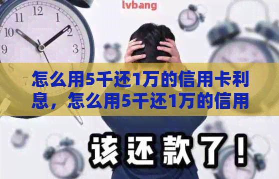 怎么用5千还1万的信用卡利息，怎么用5千还1万的信用卡的钱？