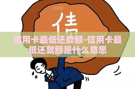 信用卡更低还款额-信用卡更低还款额是什么意思