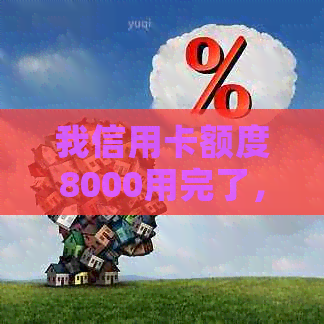 我信用卡额度8000用完了，如何还款12000?