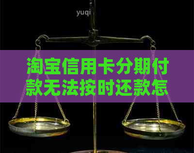 淘宝信用卡分期付款无法按时还款怎么办？