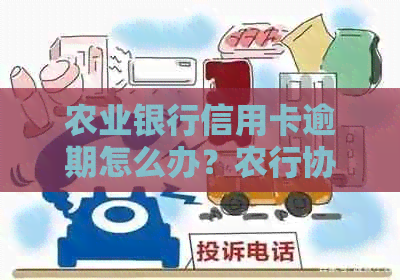 农业银行信用卡逾期怎么办？农行协商还款指南来了！