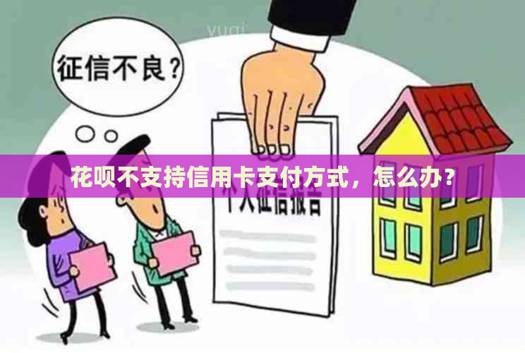 花呗不支持信用卡支付方式，怎么办？