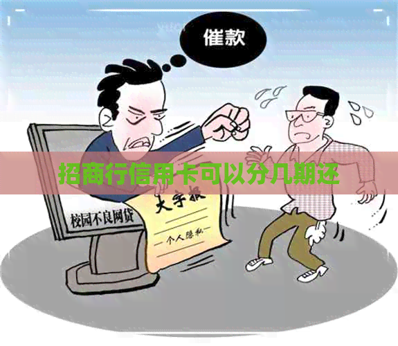 招商行信用卡可以分几期还