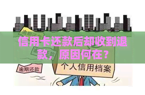 信用卡还款后却收到退款，原因何在？