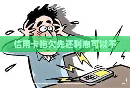 信用卡拖欠先还利息可以不