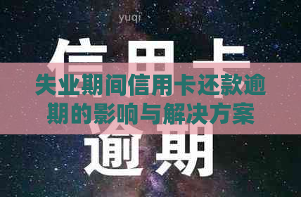 失业期间信用卡还款逾期的影响与解决方案