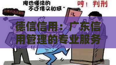 德信信用：广东信用管理的专业服务