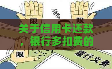 关于信用卡还款，银行多扣费的疑问解决办法