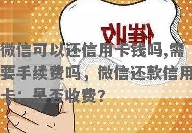 微信还信用卡凭什么收手续费：详解原因与影响