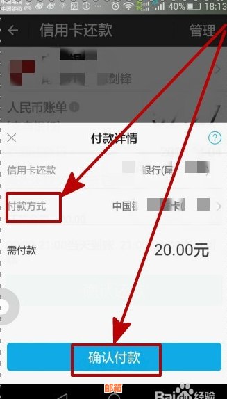 支付宝怎么大额还信用卡