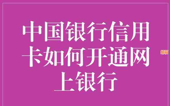 如何在电脑上通过网上银行安全中国信用卡账户