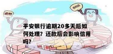 逾期20天未还款的平安信用卡将产生何种后果？该如何处理？