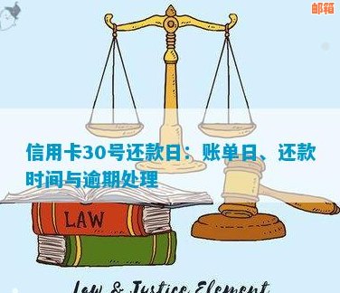 30号还信用卡，如果逾期在2月内还款，应该如何处理？