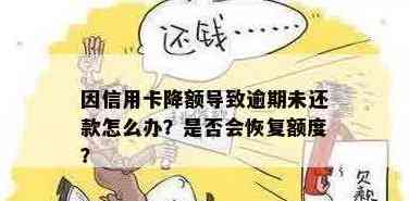 新'信用卡逾期导致额度降低，如何恢复信用和解决贷款问题？'