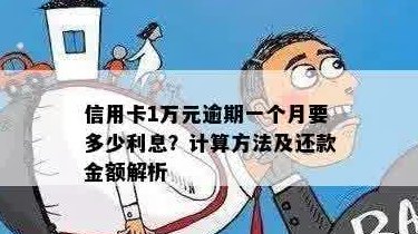 逾期还款知识：1万元信用卡还款利息和手续费计算