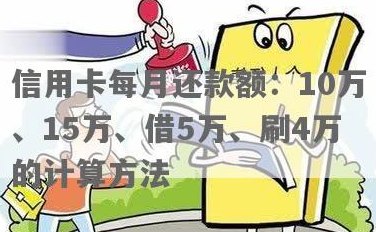 信用卡刷4万怎么还呢？手续费及还款方式详解