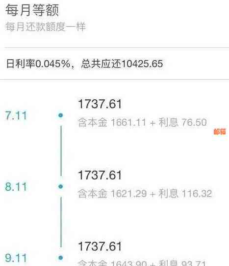 关于借呗还款及信用卡利息问题，全面解析费用及计算方法