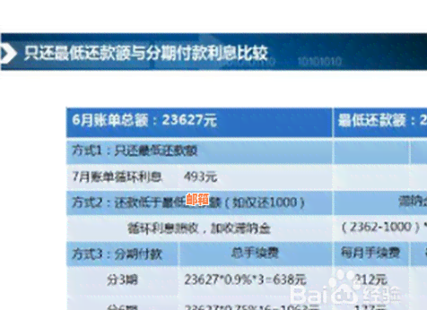 信用卡更低还款后剩余金额的处理策略