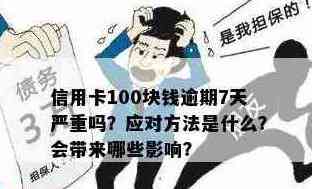 新《逾期1天的信用卡还款：我该如何解决这100元的困扰？》