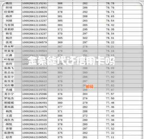 借呗能代还信用卡吗