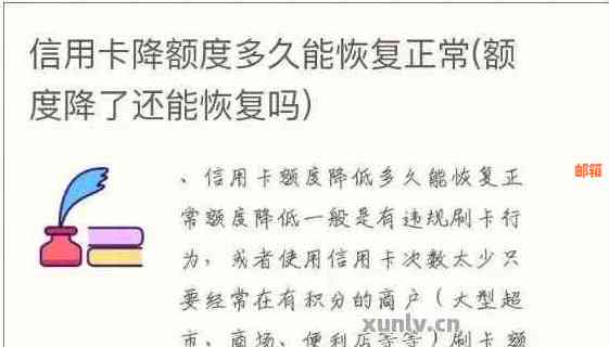 信用卡额度降低原因揭秘：还款方式与信用评分的影响