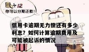 无能力偿还信用卡债务时如何计算利息及应对策略