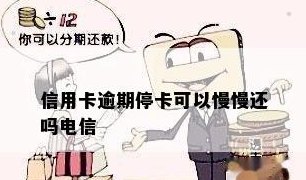 信用卡停用了可以慢慢还吗