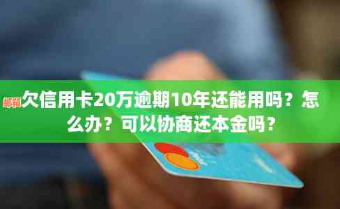 信用卡欠款20多万怎么还