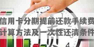 如何一次性还清信用卡分期款项，避免额外利息与手续费