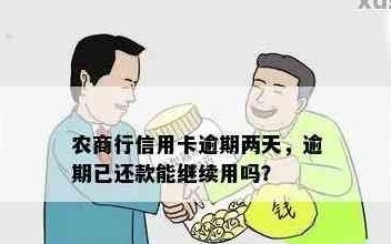 农商行信用卡晚还款一天，还款日期超过三天怎么办？