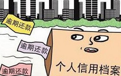 房贷晚还5天影响信用卡